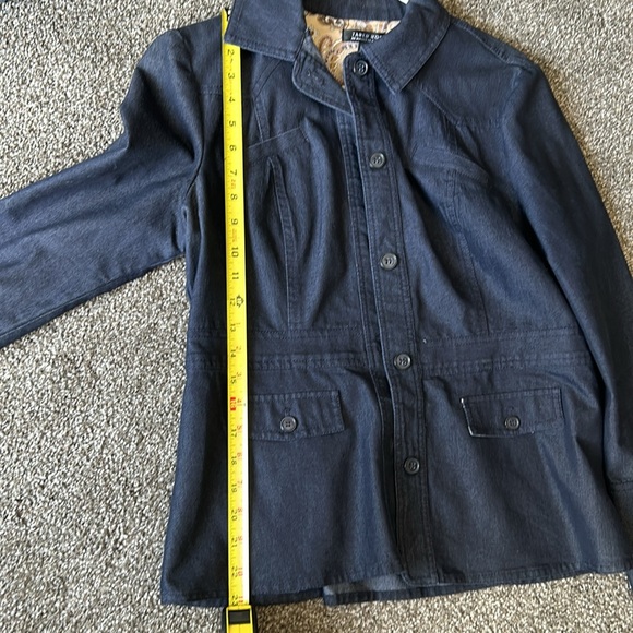 Soft Denim Blazer Jacket - Picture 5 of 5